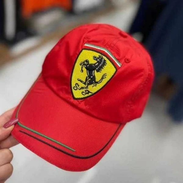 A Sporty Cap from the Famous Ferrari Brand